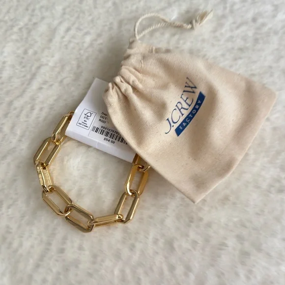 J. Crew Gold Chain Bracelet - Picture 5 of 6